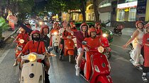 Female Riders Vespa Night Street Food + Train Street food 4 Hours