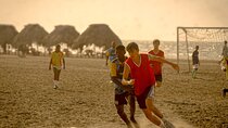 Beach Soccer with Locals In Cartagena