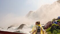 Niagara Falls: USA + Canada Tour with Cave, Boat Ride and Lunch