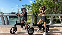 E Bike Tour - Explore Cancun Hotel Zone - Fun & Scenic Tour 1.5hr