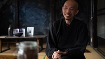 Morning Zen Meditation at a Kyoto Café