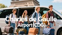 Paris: Charles de Gaulle Airport(CDG) Private One-Way Transfers