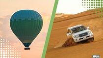 Sunrise Hot Air Balloon and Desert Safari Adventure
