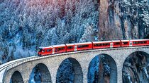From Milan Guided Bernina Train Tour to St Moritz and Tirano
