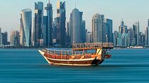 Doha: Guided City Tour with Traditional Dhow Cruise Skyline