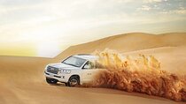  Evening Dubai Desert Safari 4X4Pickup, dune bashing, camel, BBQ