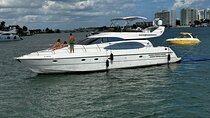 62ft + FREE HOUR Miami Yacht Rental 3-6 Hours up to 13 People