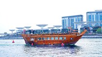 Dubai Marina Dhow Cruise with Indian Spicy Dinner and Light Show