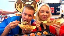 Osaka:Takoyaki Okonomiyaki Cook & Japanese Fes!! in doutonbori