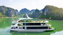 Halong Bay Day Tour On Sky Cruise 5 Star With Jacuzzi and Buffet