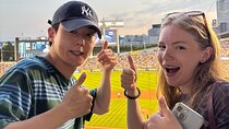 Korean Baseball Game Night and Dinner with Locals over Cold Beers