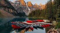 Moraine Lake Sunrise & Lake Louise Golden Hour Experience