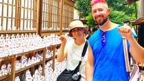 Gotokuji Temple Walking Tour with Numerous cat statues
