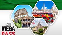 Rome MegaCombo Tickets Colosseum, Vatican, Pantheon & HoHo Bus