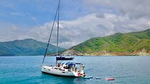 One amazing day in a private recent sailing boat in the Tayrona Park. The best sail trip from Santa Marta!