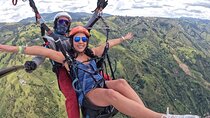 Paragliding in Medellin.