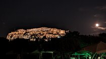 Athens at Night Enchanting Walking Tour and Dinner Delights