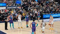 Utah Jazz Basketball Game at Delta Center