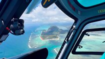 Mauritius Underwater Waterfall Guided Tour by Helicopter Ride