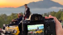 Mount Batur 4WD Jeep Sunrise Tour with Sony Camera Photographer 