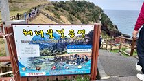 Private Tour woman diver place and waterfall in Jeju island