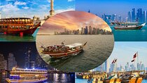 Qatar: Magical Sunset & Skyline View With Traditional Dhow Cruise