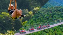 Combo ATV Jorullo Bridge + zip lines + mule ride