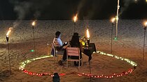 Dinner Experience and Celebration on the Beach with Decorations