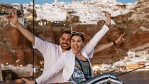 Santorini Catamaran Cruise with Greek Meal, Open-Bar and Sunset