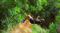 Jungle Kingdom Ziplining ATV Single and Cenote Swim From Cancun