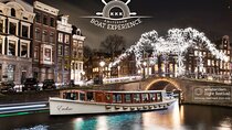 Amsterdam Light Festival: Cruise Saloon Boat w/ Hot Drinks option