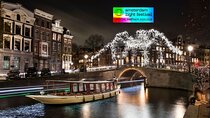 Amsterdam Light Festival: Cruise Heated Saloon Boat w/ Hot Drinks