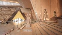 Grand Egyptian Museum Grand staircase New Galleries and Lunch