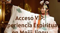 VIP autorizado en Santuario Meiji con acceso a misa sagrada