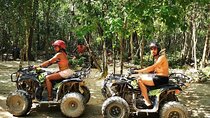Jungle Adventure: ATVs Shared, Cenote Swim, and Zip Lining