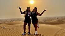 Dubai Desert Safari with Sunset Photoshoot, BBQ Dinner, Camel 