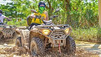 ATV Adventure to Water taino Cave and Macao Beach in Punta Cana 