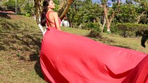 Private Flying Dress Photoshoot in Guanacaste with Hotel Pickup