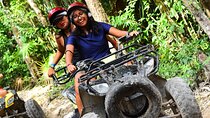 Jungle Zipline ATV Single and Cenote Adventure in Riviera Maya