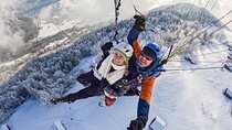 Tandem Paragliding Experience with Transport from Interlaken