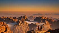 Mount Sinai and St Catherines Monastery from Sharm El Sheikh