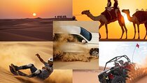 Desert Safari in Doha: Dune Bashing Camel Ride & Sandboarding