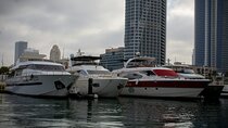 Dubai Skyline from a Luxury Yacht Perspective