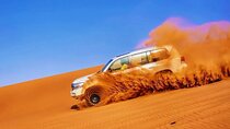 “Private Dubai Desert Safari – Dune Bashing, Camel Ride & BBQ”