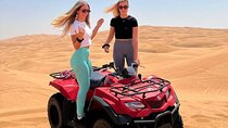 Arabian Morning Red Dunes Desert Safari with Quad Bike Camel Ride