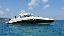 Sea Ray 62 Yacht Charter, visit Blue Lagoon, Manolis Caves & more