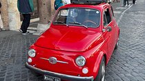 Rome private vintage fiat 500 tour with hotel pick up