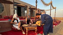 Desert agafay: Sunset Moroccan dinner & fire show from marrakech
