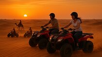 Sunset Desert Safari Quad bike Camel ride Sand Board & BBQ Dinner