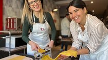 Rome Small Group Pasta Making Class with Wine and Italian Chef 
